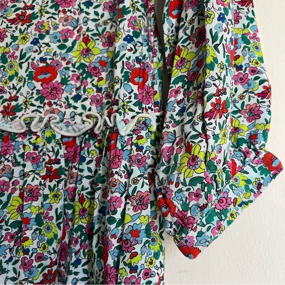 Rockets of Awesome Floral Shirt Dress size 10 - Picture 5 of 13